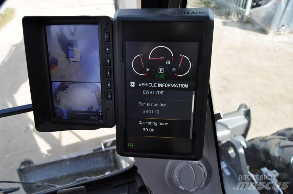 Volvo EWR 170 Bagri na kolesih