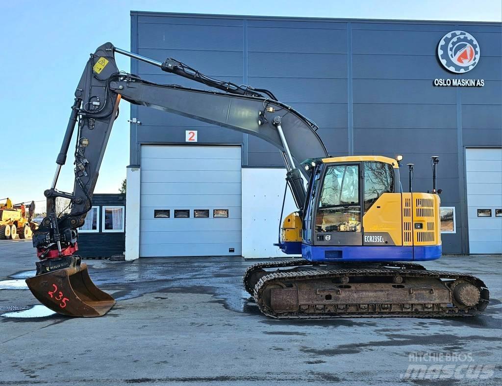 Volvo ECR 235 EL Bagri goseničarji