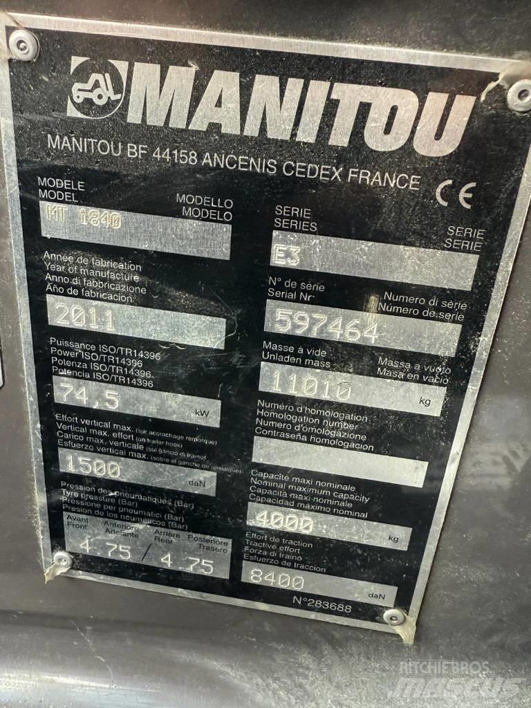 Manitou MT 1840 Teleskopski viličarji