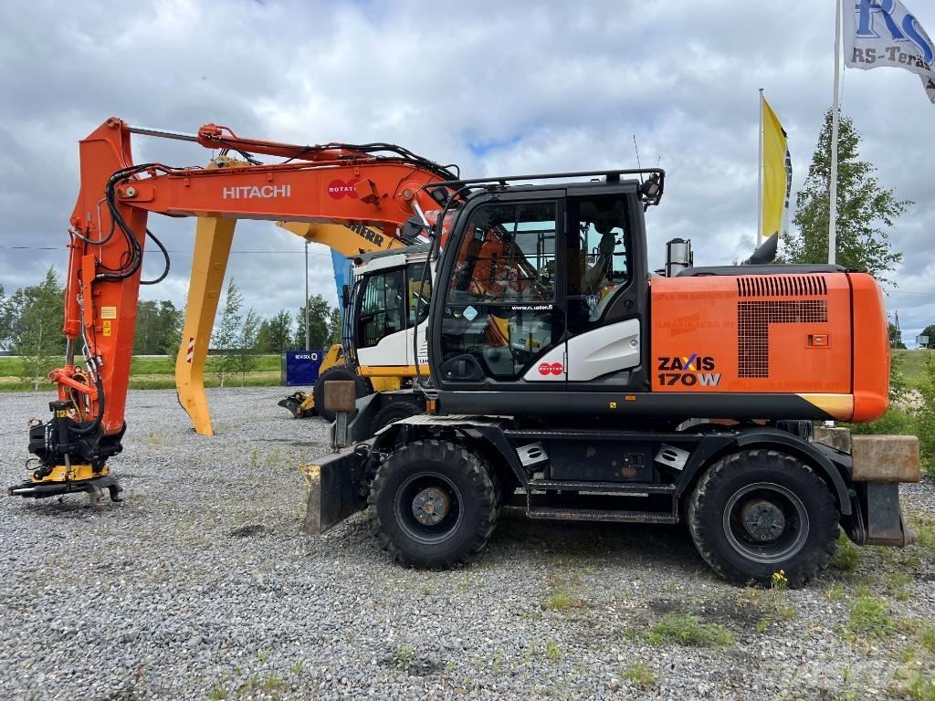 Hitachi ZX 170W-5B Bagri na kolesih