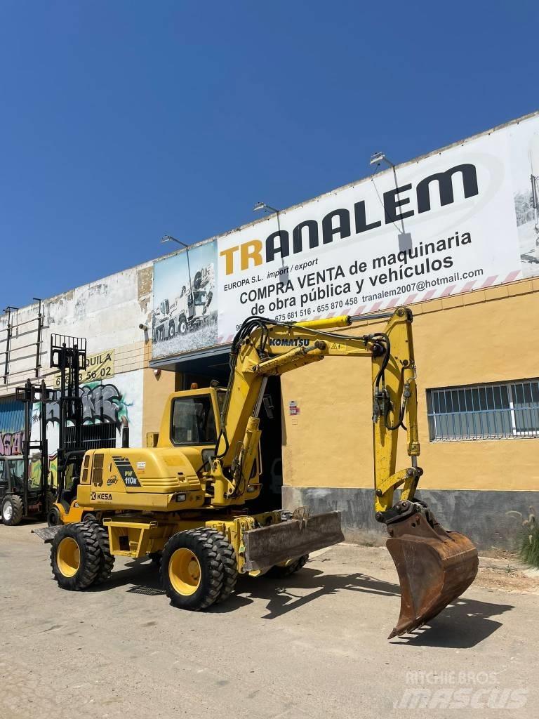 Komatsu PW 110 Bagri na kolesih