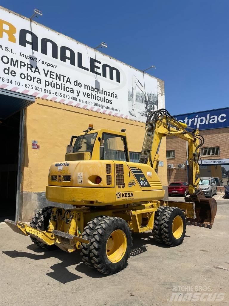 Komatsu PW 110 Bagri na kolesih