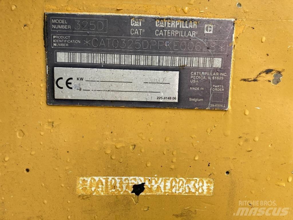 CAT 325 D Bagri goseničarji