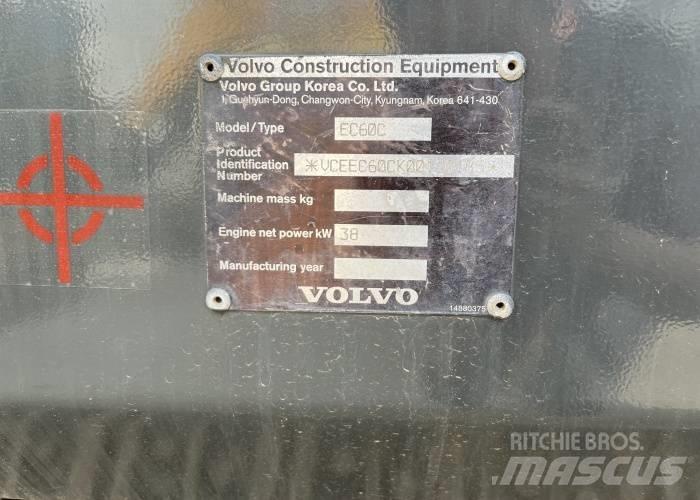 Volvo EC 60 C Mini bagri <7t