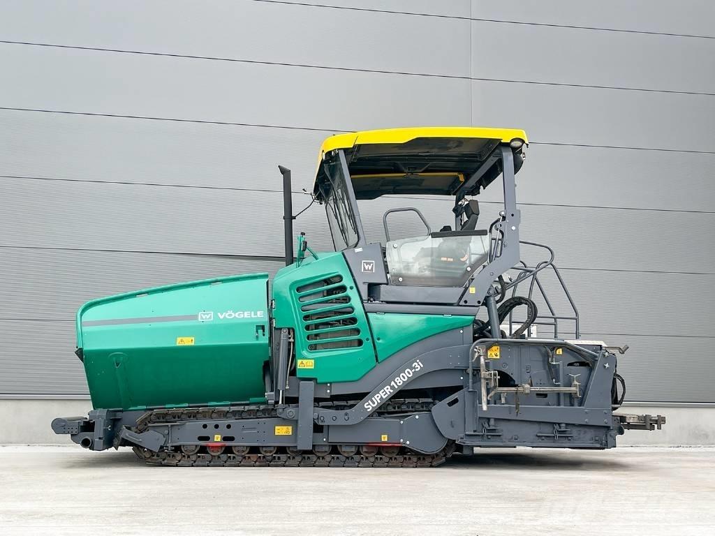 Vögele SUPER 1800-3I Asfaltni finišerji