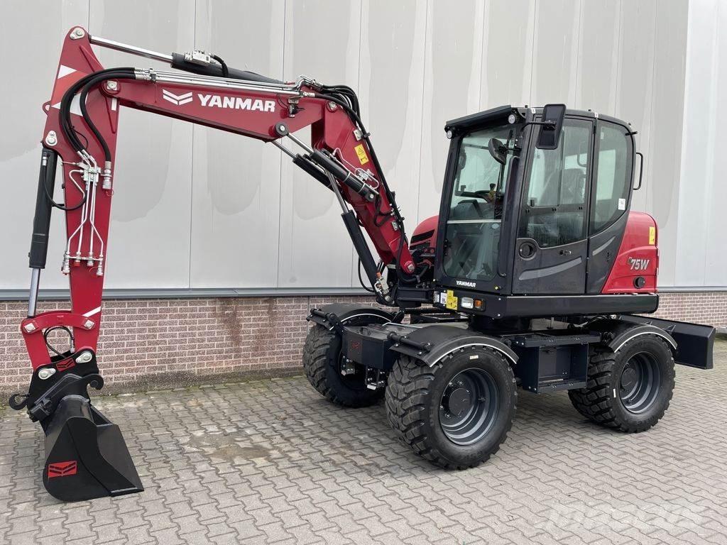 Yanmar B75W Bagri na kolesih
