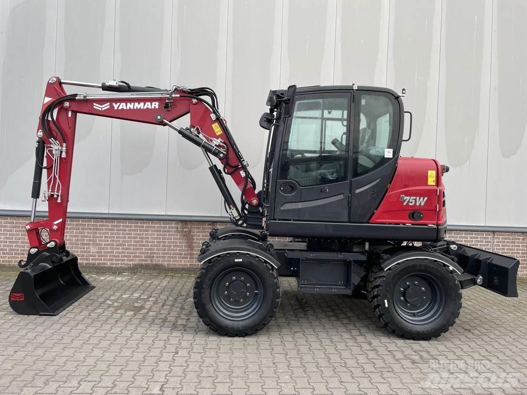 Yanmar B75W Bagri na kolesih
