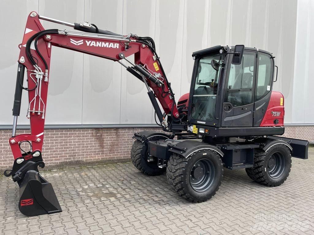 Yanmar B75W Bagri na kolesih