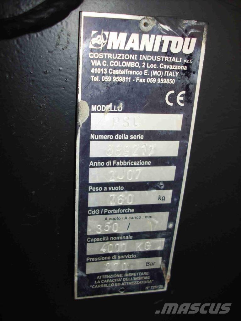 Manitou PSC4000 Manipulacija materiala - drugo