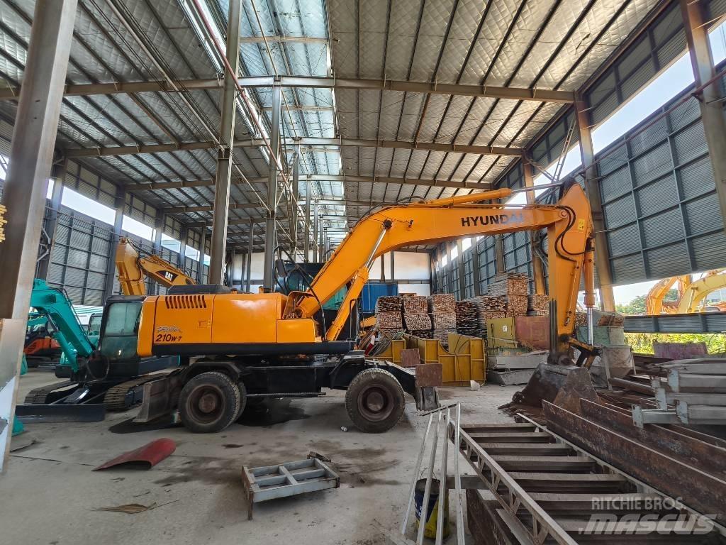 Hyundai R210w-7 Bagri na kolesih