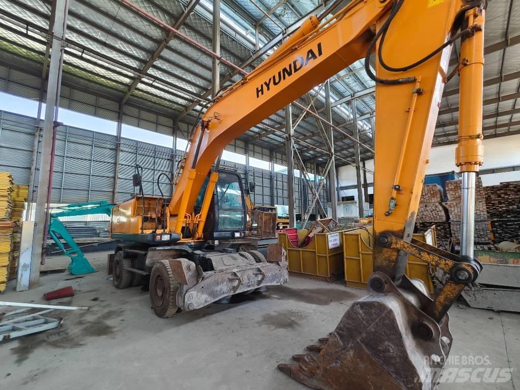 Hyundai R210w-7 Bagri na kolesih