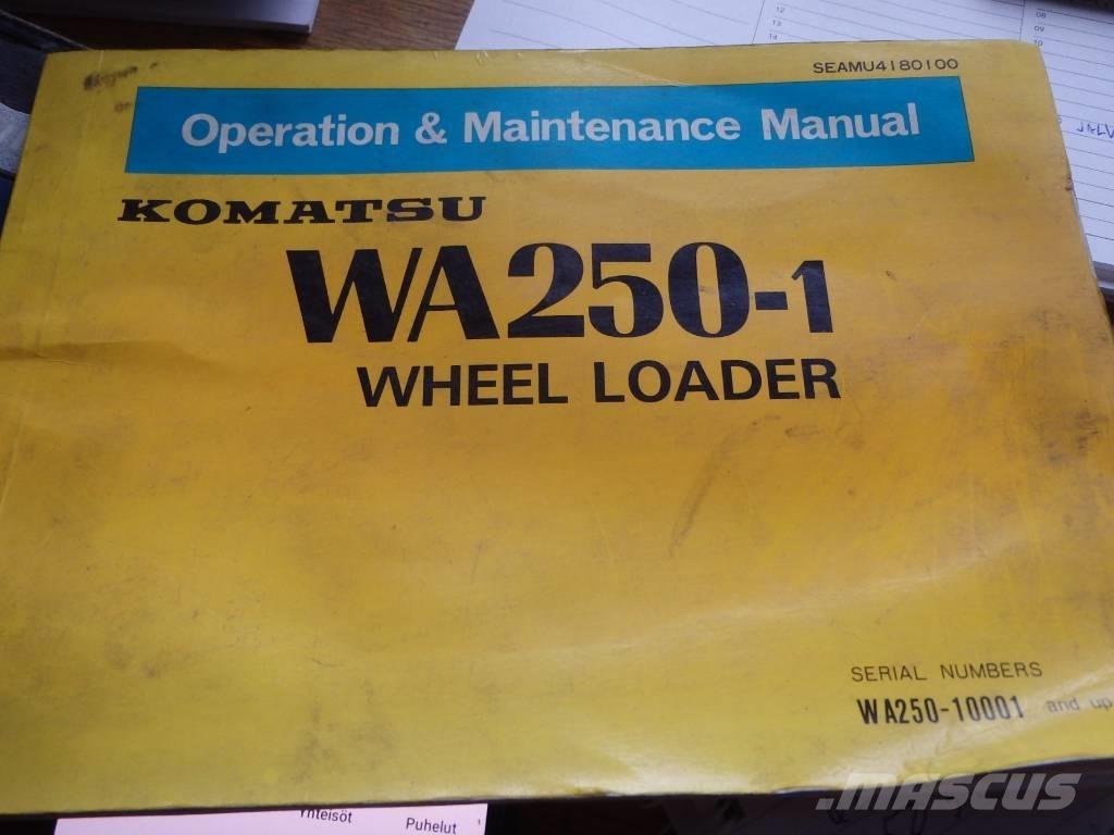 Komatsu WA 250-1 Kolesni nakladalci
