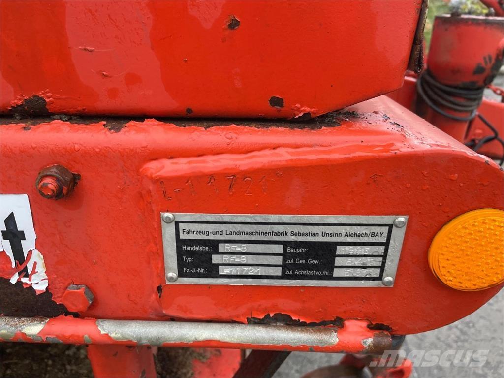 Unsinn RF-8 Zbirni lijaki, puhalniki in dvigala