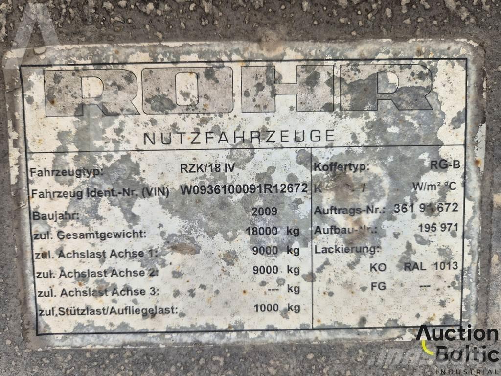 Rohr RZK 18 IV Polprikolice s ponjavo