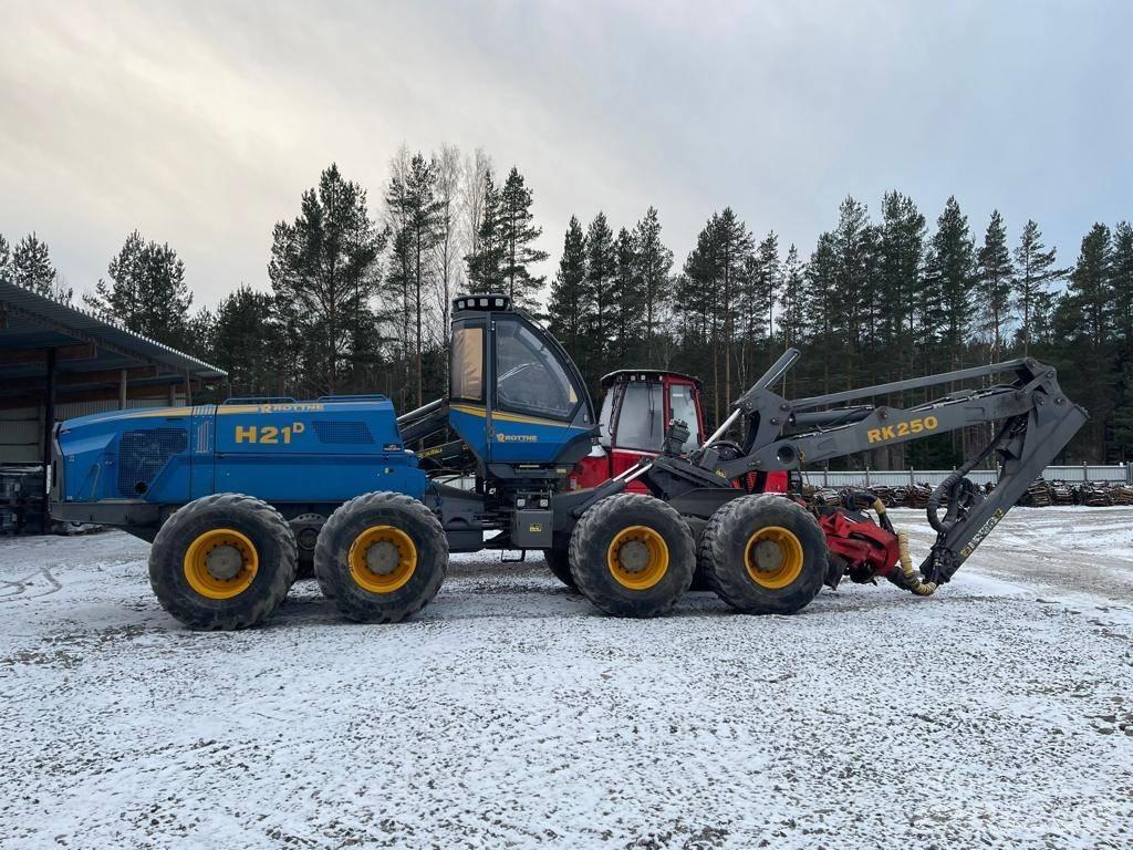 Rottne H21D Harvesterji