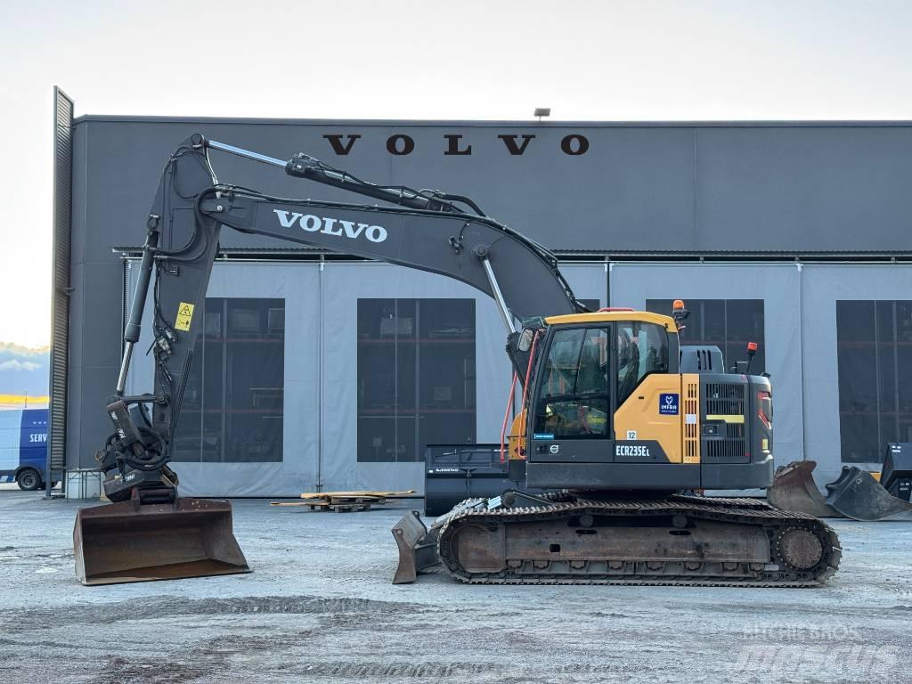 Volvo ECR 235 EL Bagri goseničarji