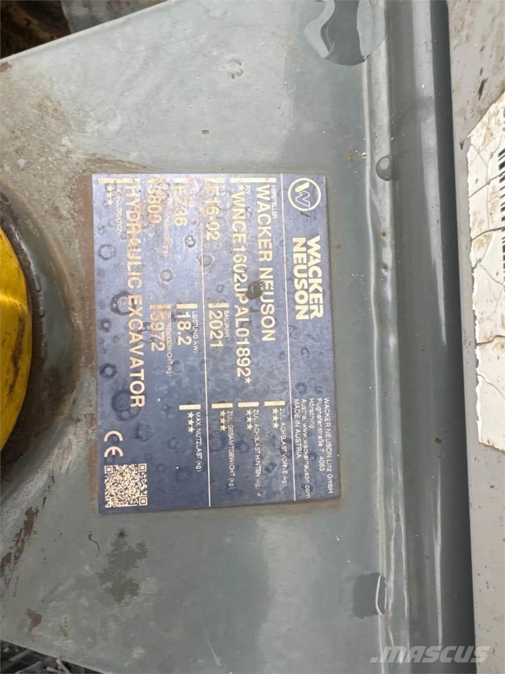 Wacker Neuson EZ36 Bagri goseničarji
