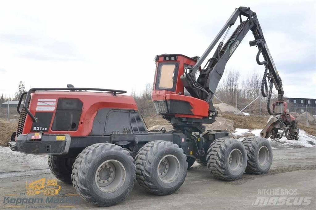 Komatsu 931XC Harvesterji