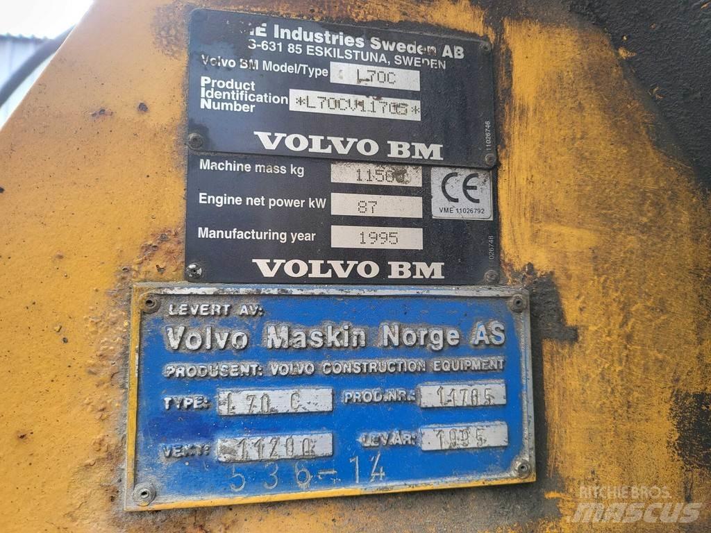 Volvo BM L70C Kolesni nakladalci
