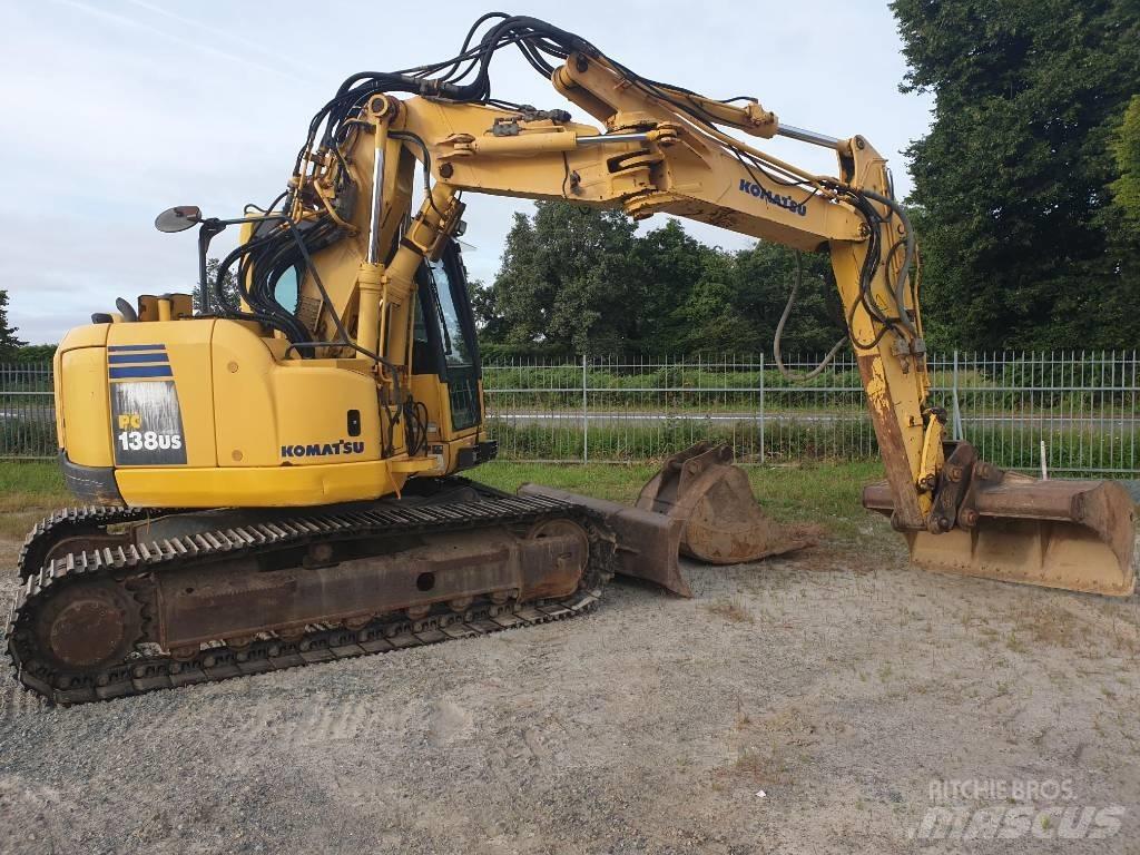 Komatsu PC138US-8 Bagri goseničarji