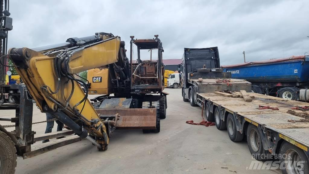 CAT M 316 F Bagri na kolesih