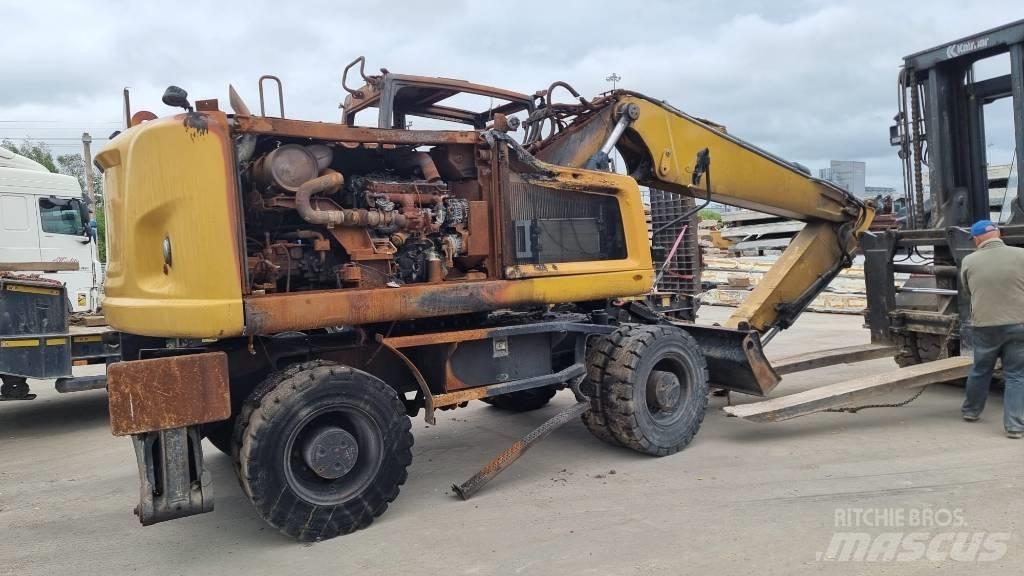 CAT M 316 F Bagri na kolesih