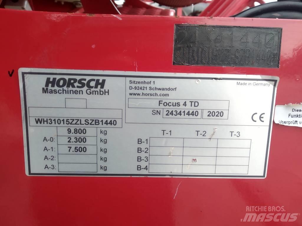 Horsch Focus 4 TD Sejalnice