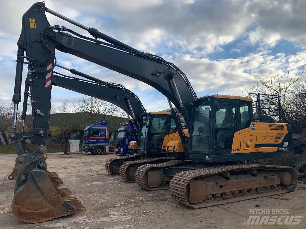Hyundai HX220A L Bagri goseničarji