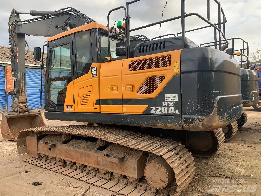 Hyundai HX220A L Bagri goseničarji
