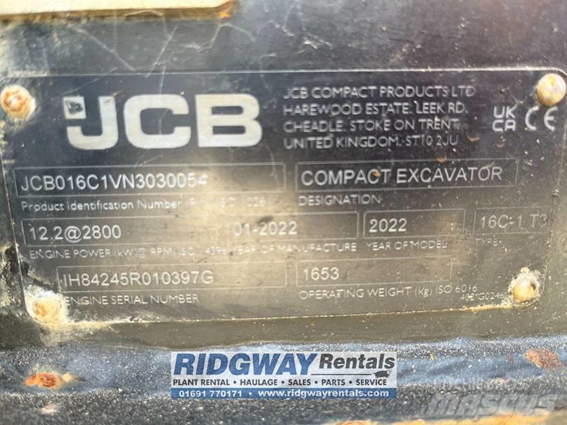 JCB 16 C-1 Mini bagri <7t