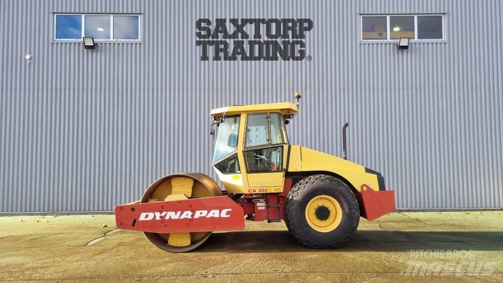 Dynapac CA302D, Vält Enojni valjarji