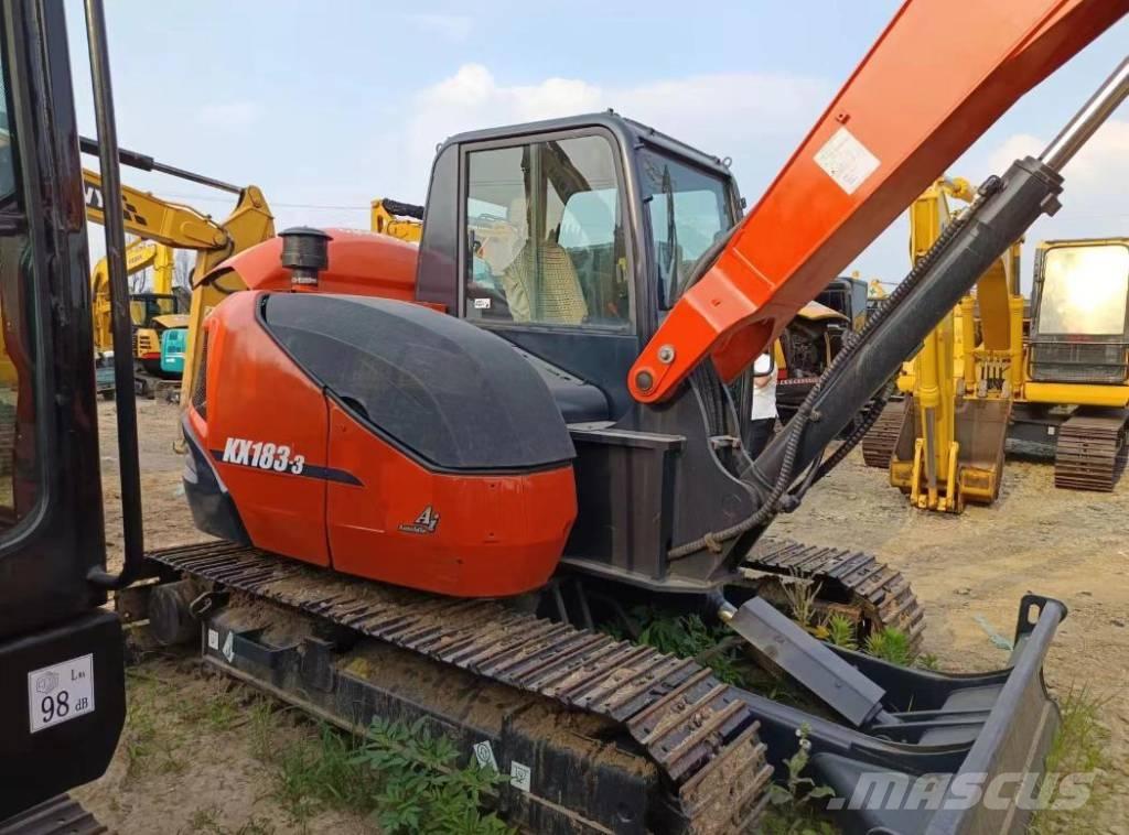 Kubota KX 183-3 Midi bagri 7t – 12t