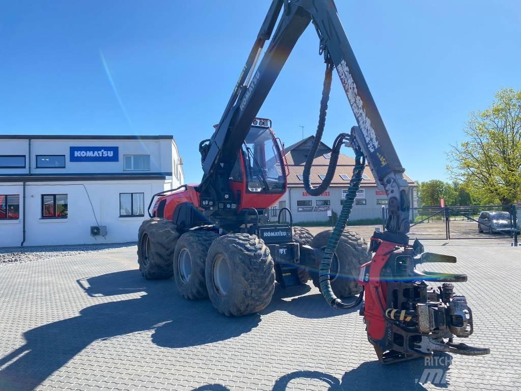 Komatsu 911 Harvesterji