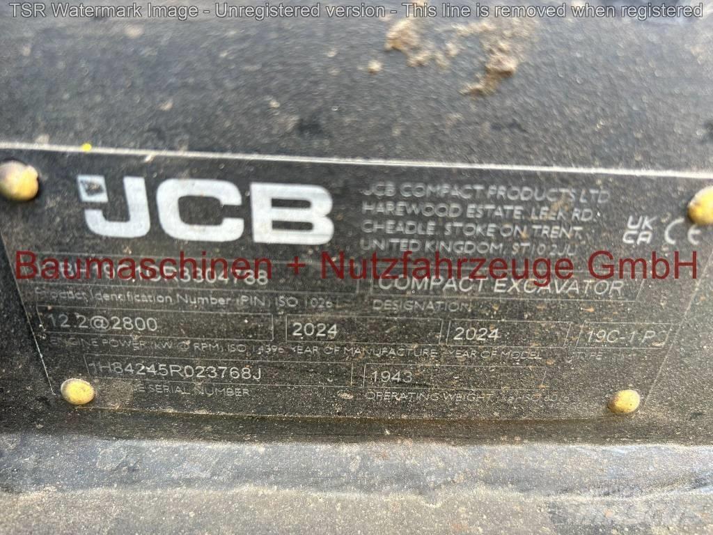 JCB 19C -Demo- Mini bagri <7t