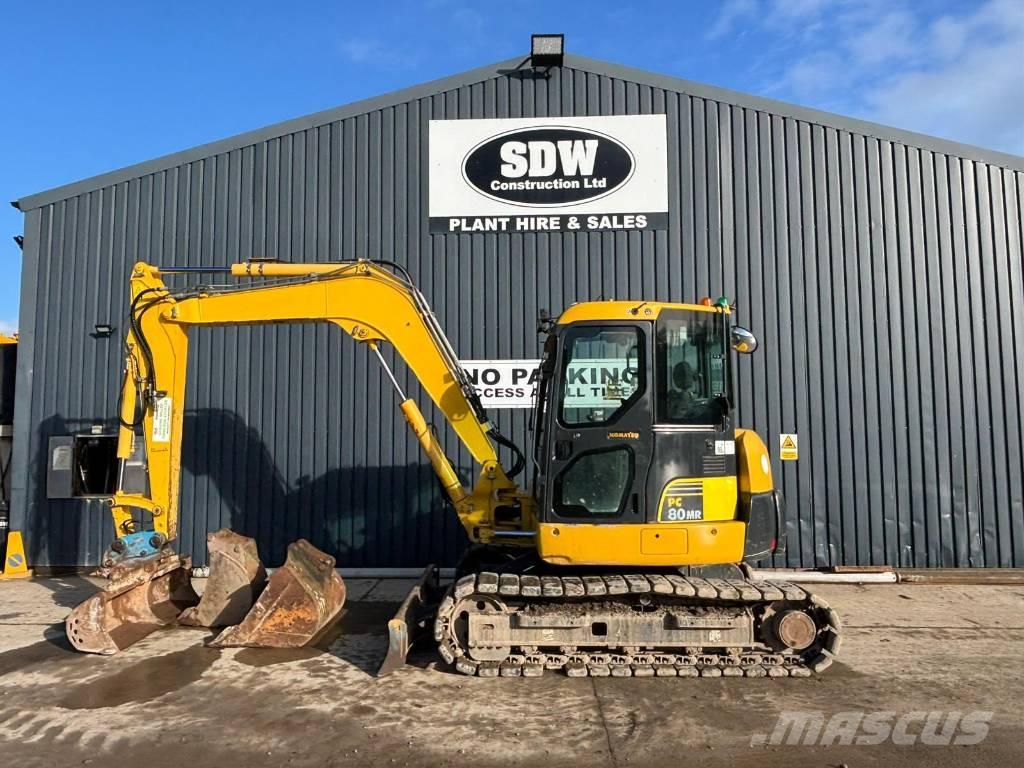 Komatsu PC 80 MR-3 Midi bagri 7t – 12t