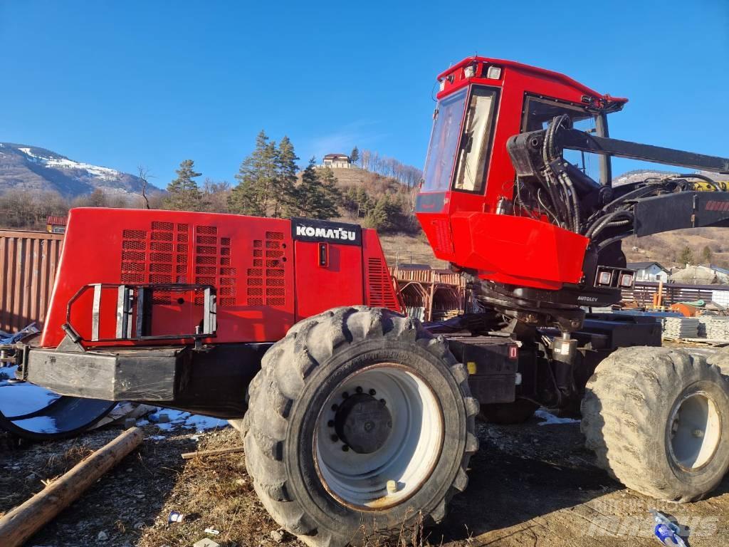 Komatsu 931.1 Harvesterji
