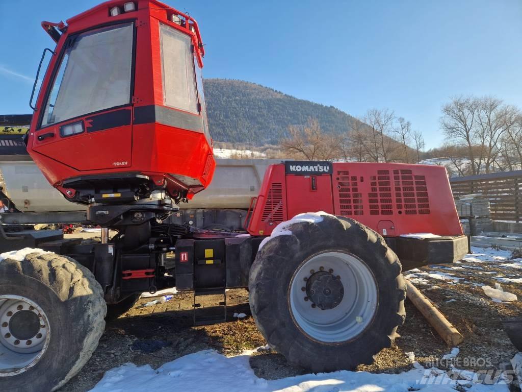 Komatsu 931.1 Harvesterji