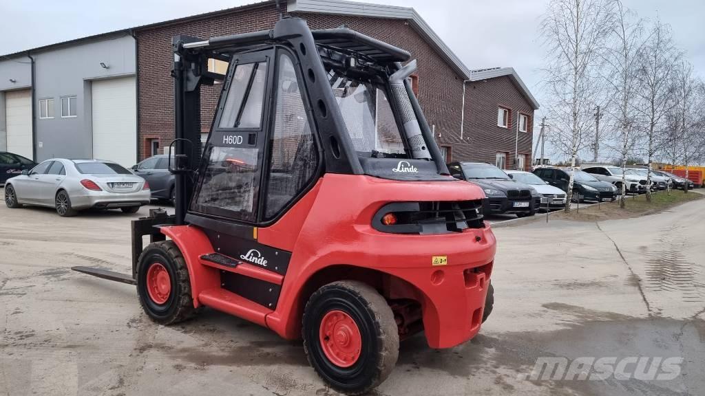 Linde H 60 D-02 Dizelski viličarji