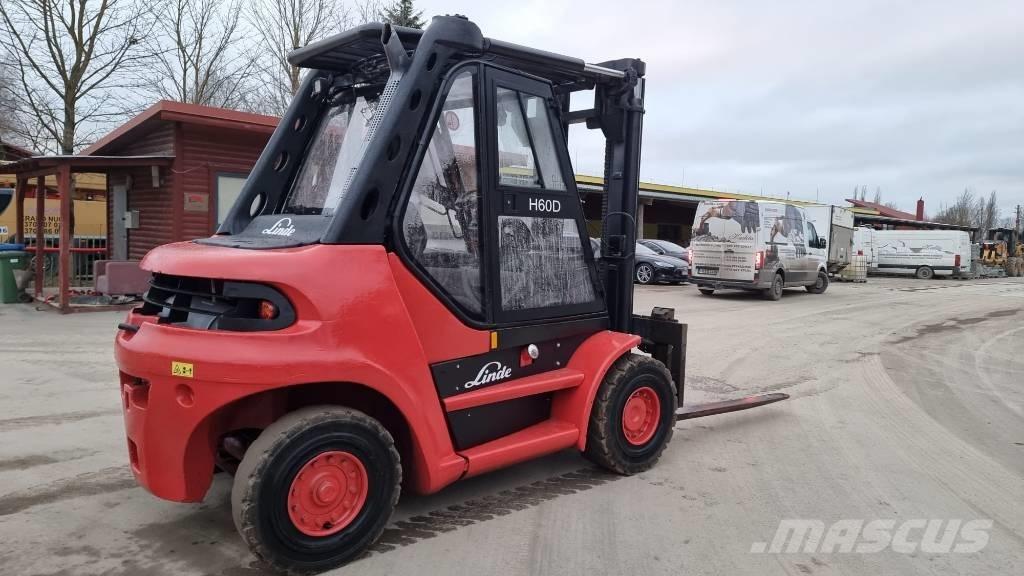 Linde H 60 D-02 Dizelski viličarji