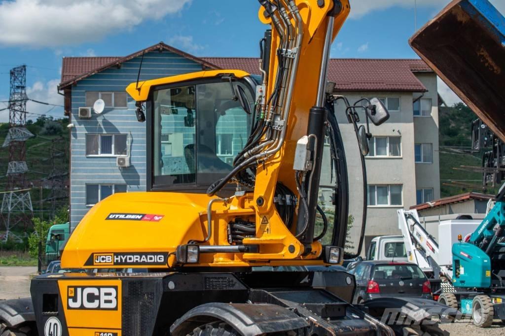 JCB Hydradig 110 W Bagri na kolesih