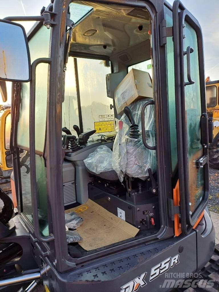 Doosan DX 55 R-7 Mini bagri <7t