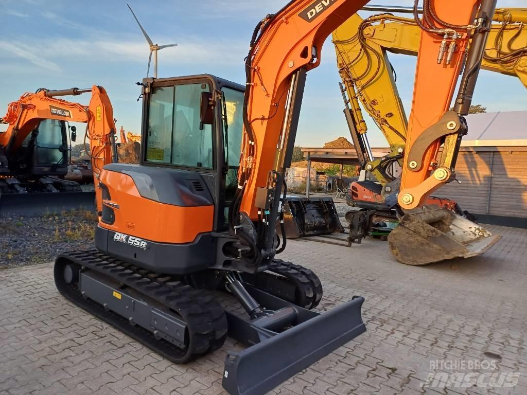Doosan DX 55 R-7 Mini bagri <7t
