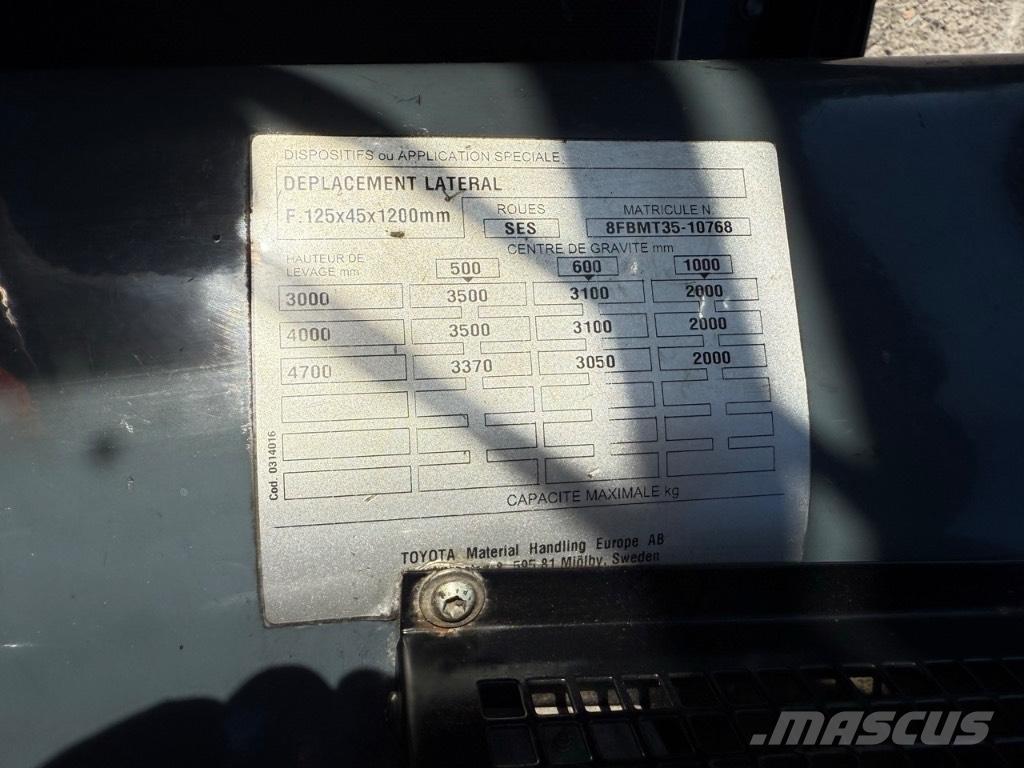 Toyota 8 FBMT 35 Električni viličarji