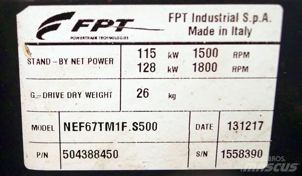 Iveco AG NEF67TM1F Motorji