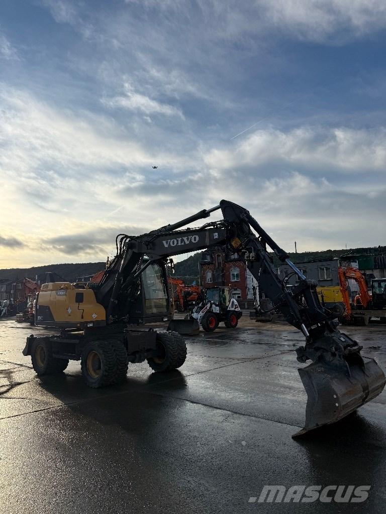 Volvo EW 140 D Bagri na kolesih