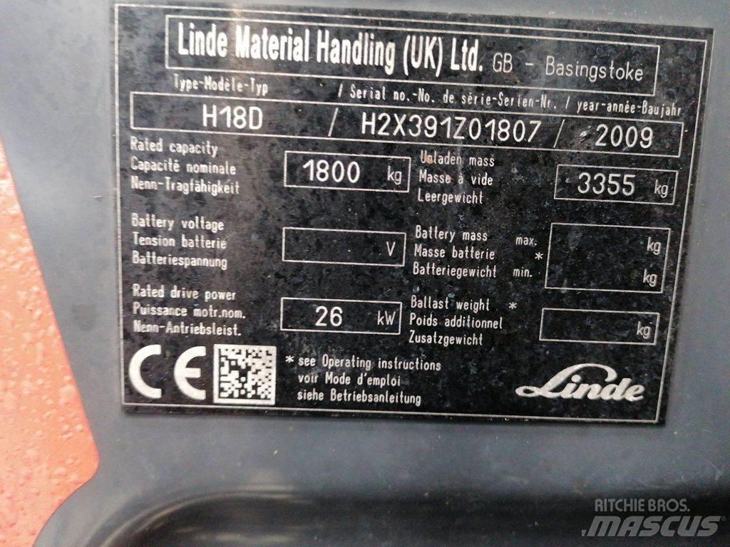 Linde H18D Dizelski viličarji