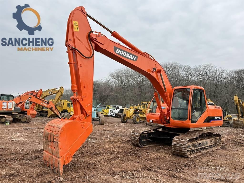 Doosan DH 220 Bagri goseničarji