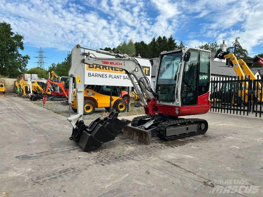 Takeuchi TB 230 Mini bagri <7t