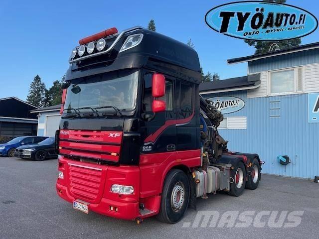 DAF Xf 105.510 6x4 Tovornjaki z žerjavom