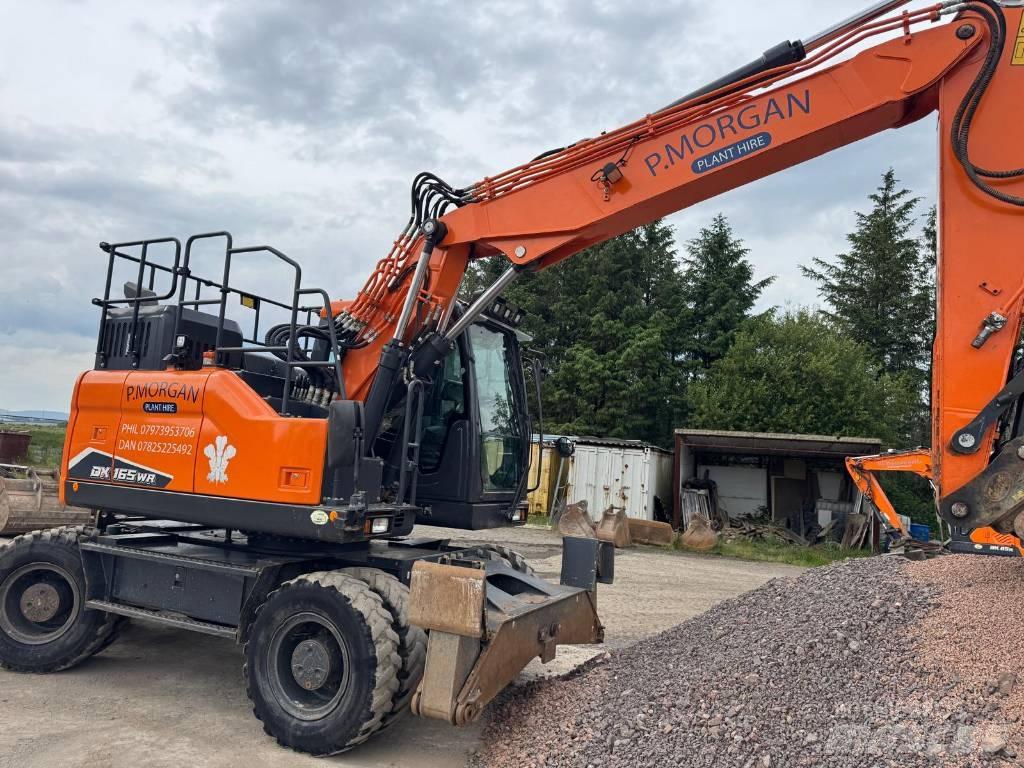 Doosan DX165WR-7 Bagri na kolesih